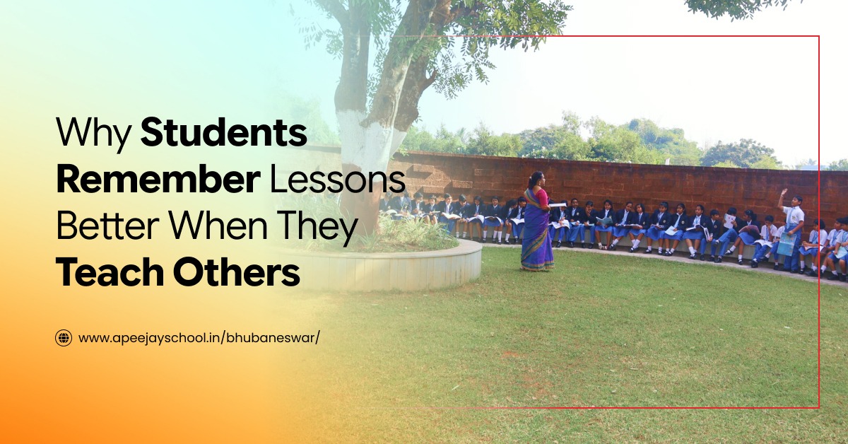 Why Students Remember Lessons Better When They Teach Others