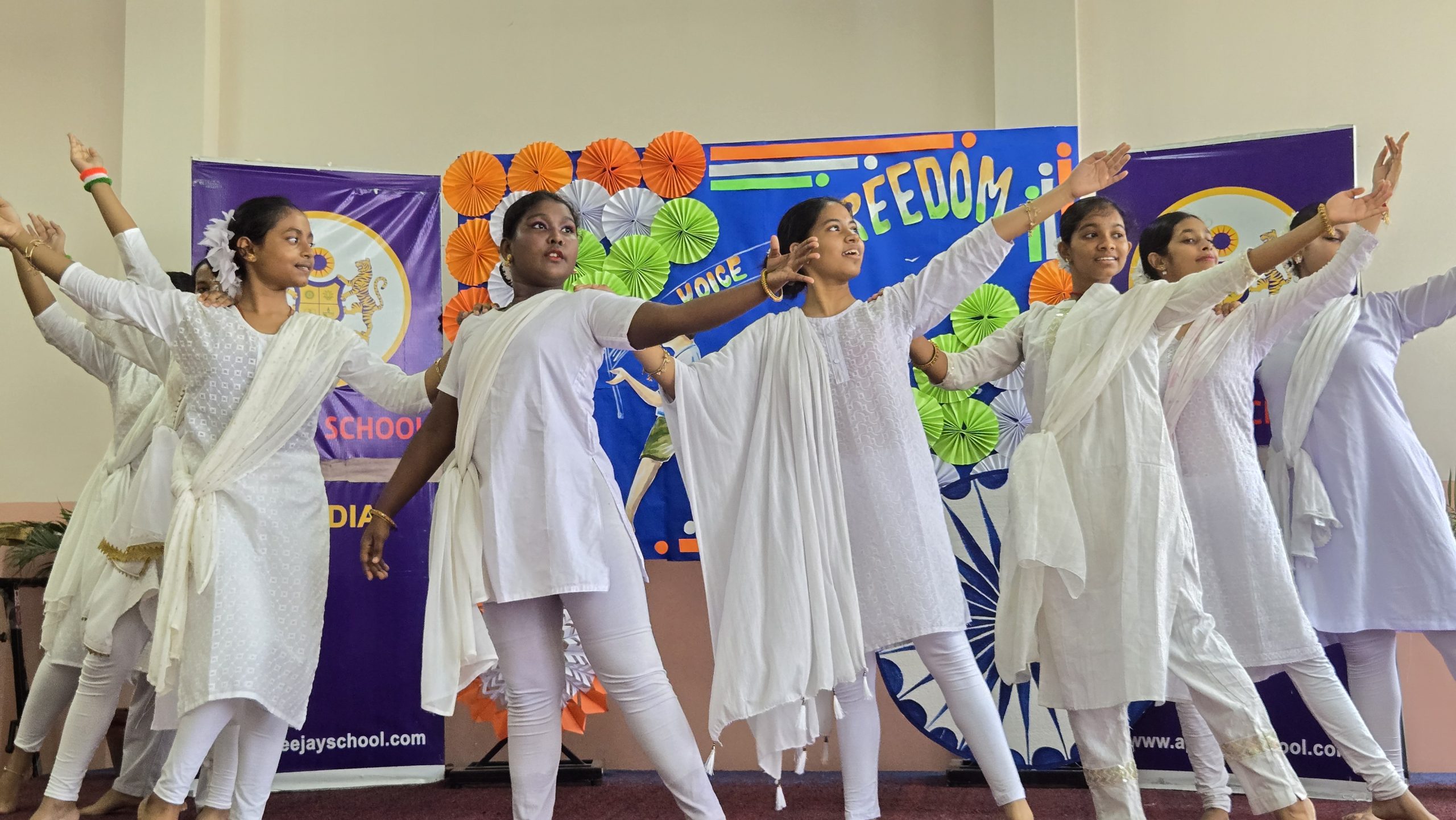 The Tricolour Spirit Shines Bright