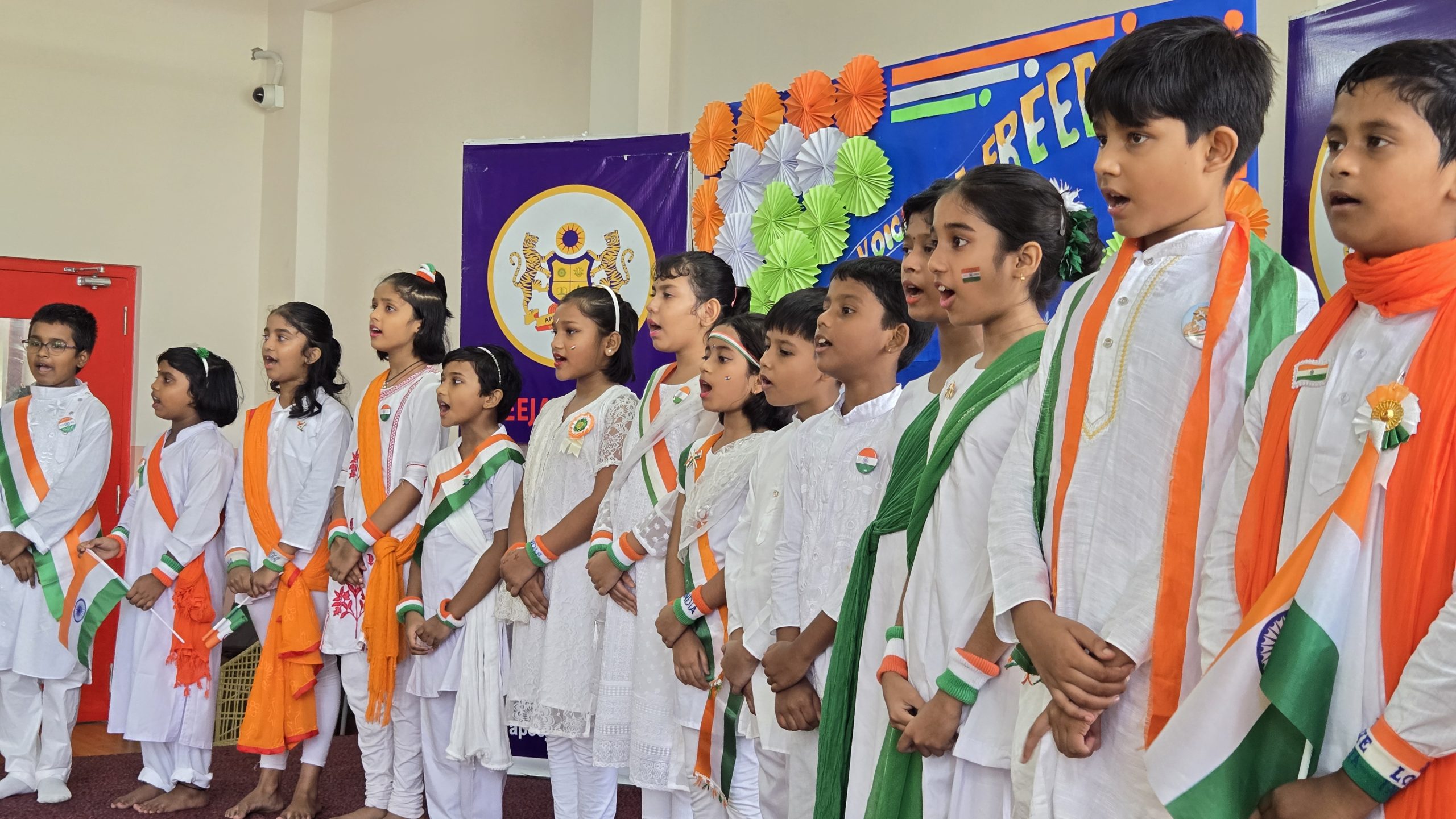 The Tricolour Spirit Shines Bright