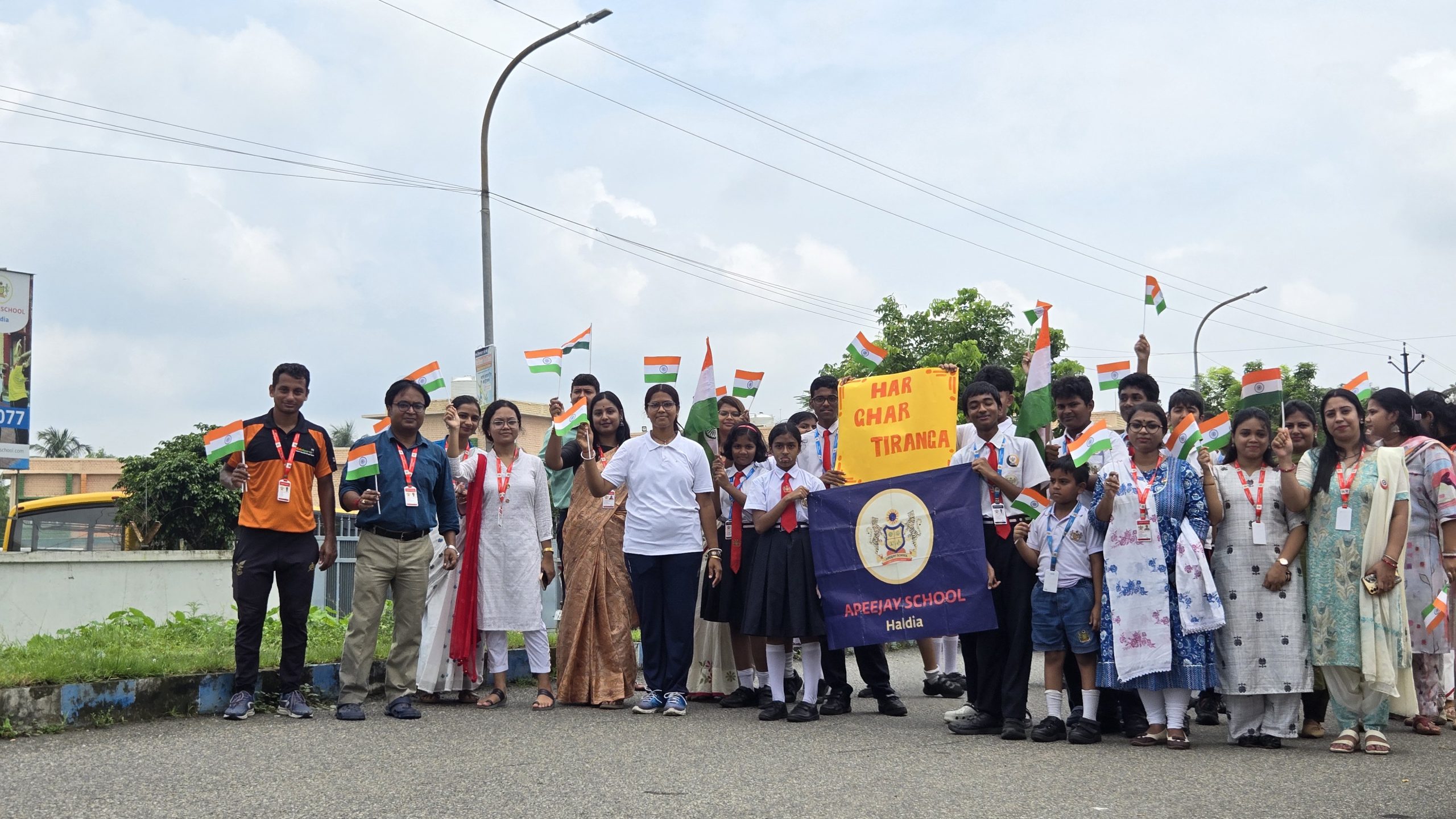 The Tricolour Spirit Shines Bright