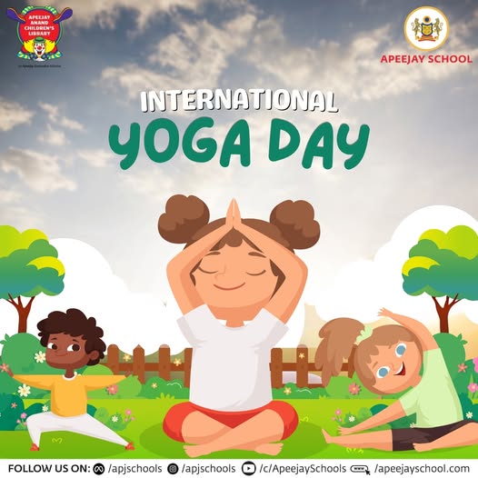 🧘‍♀️ International Yoga Day Celebration at , Apeejay School Park Street 🧘‍♂️
