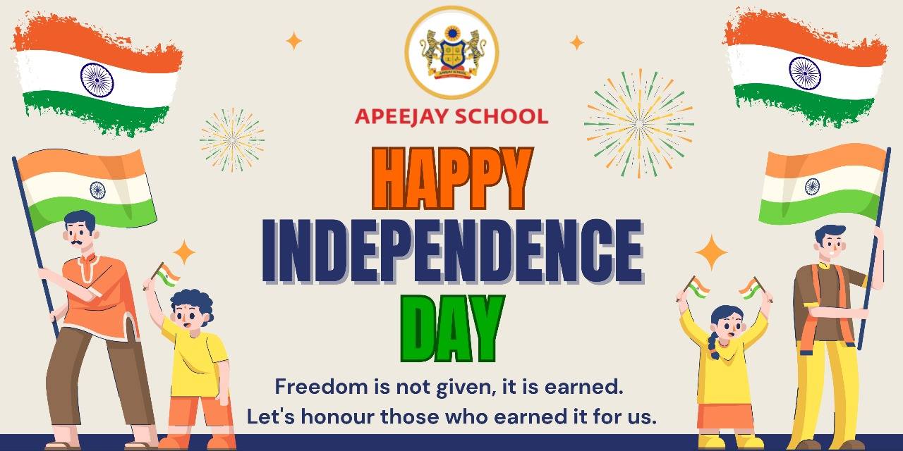 Apeejay School Park Street – 79th Independence Day Celebration