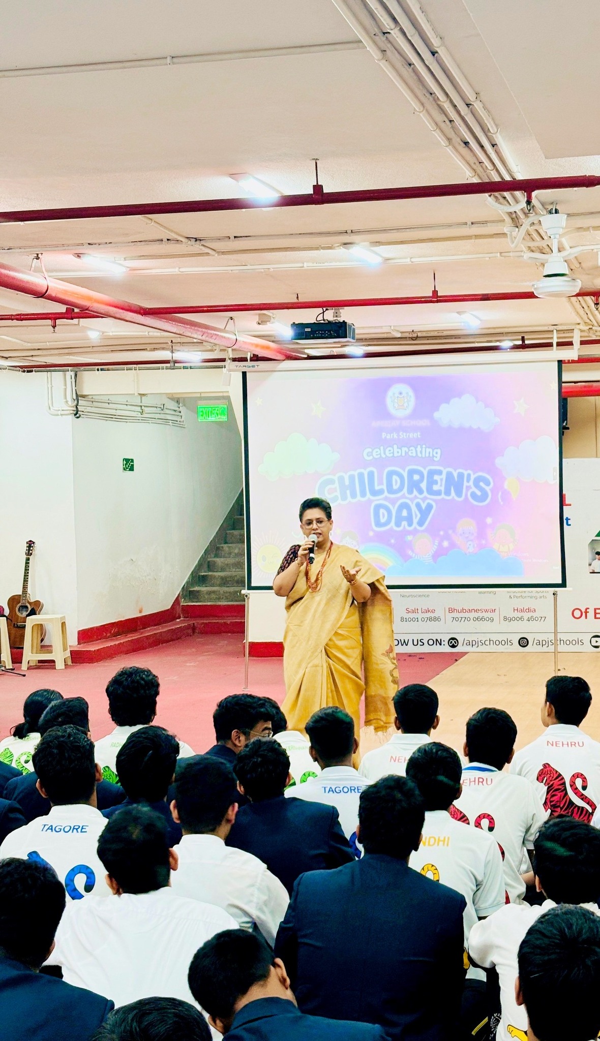 ✨ Children’s Day Celebrations at Apeejay School Park Street ! ✨