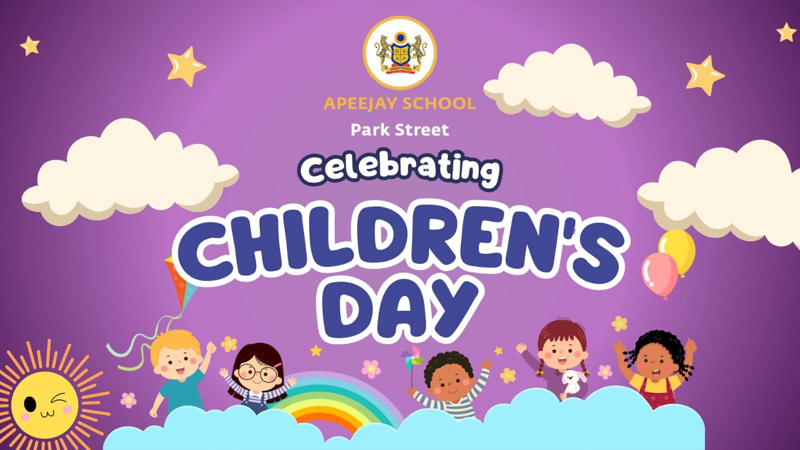 ✨ Children’s Day Celebrations at Apeejay School Park Street ! ✨