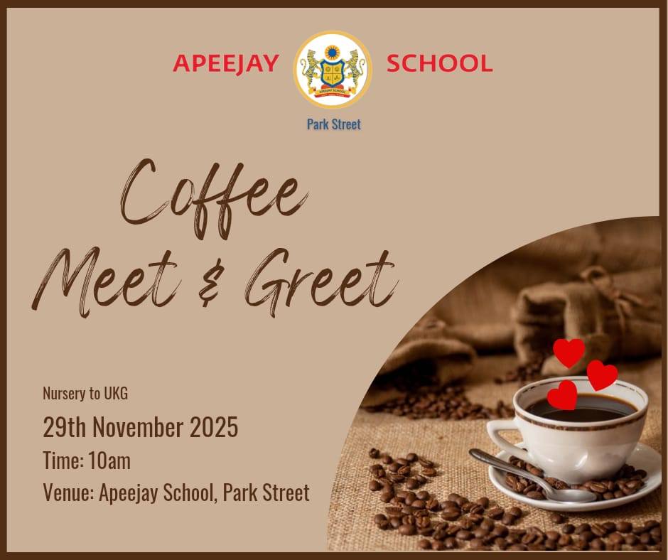 📅 Coffee Meet with Parents – Kindergarten | 29th November 2025