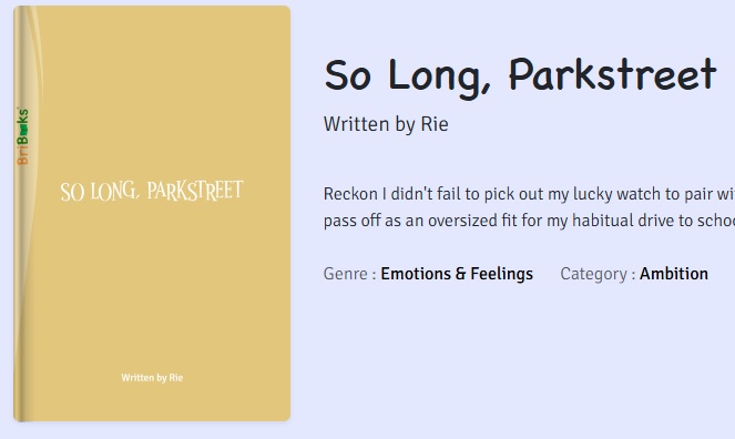 “So Long, ParkStreet” by Riddhe Saha
