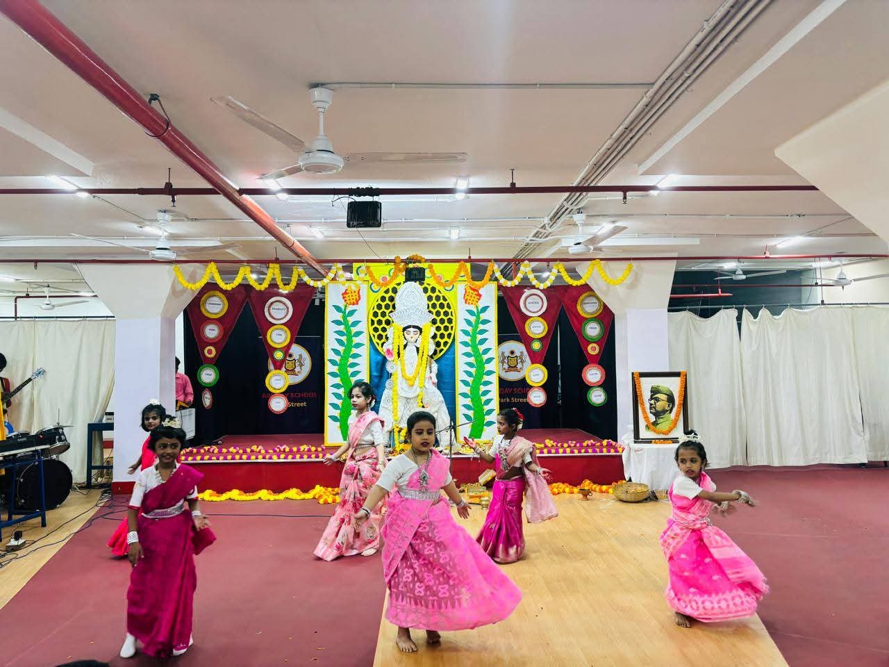 🌼Celebrated Saraswati Puja and Netaji Subhas Chandra Bose Jayanti with Devotion and Patriotism  🇮🇳