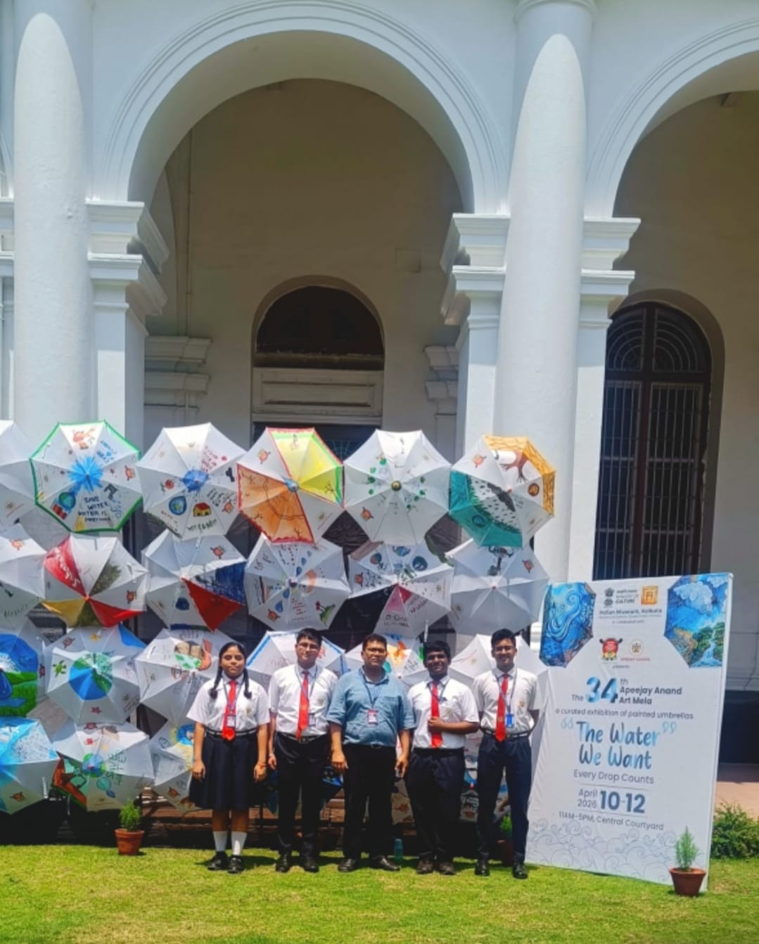“The Water We Want – Every Drop Counts.” at Indian Museum, Kolkata.