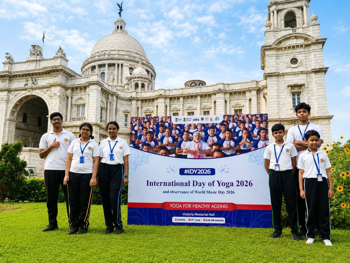 🧘‍♀️ International Yoga Day Celebration | Apeejay School Park Street 🧘‍♂️